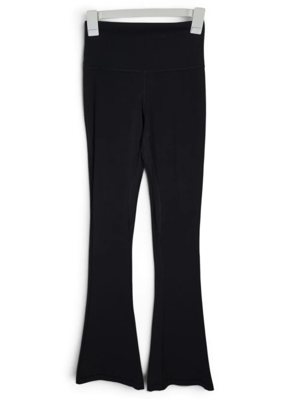 Black Lululemon High-Rise Flare Leggings